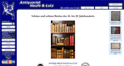 Desktop Screenshot of haufe-lutz.de